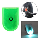 2 luci di avvertimento di sicurezza per la corsa notturna all'aperto, luce a clip magnetica illuminata a LED