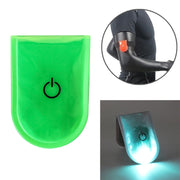 2 luci di avvertimento di sicurezza per la corsa notturna all'aperto, luce a clip magnetica illuminata a LED