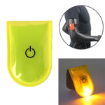 2 luci di avvertimento di sicurezza per la corsa notturna all'aperto, luce a clip magnetica illuminata a LED