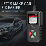 Strumento diagnostico per rilevatore di guasti OBD2 per mini lettore di codici per auto YA101, YA101