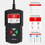 Strumento diagnostico per rilevatore di guasti OBD2 per mini lettore di codici per auto YA201, YA201