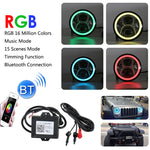 Faro LED 7 pollici 50W 6000K per Jeep Wrangler DC12V