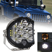 Faro LED per auto da 5 pollici DC12V-24V 5000LM 6500K 50W per Jeep Wrangler / Harley, OL-1950