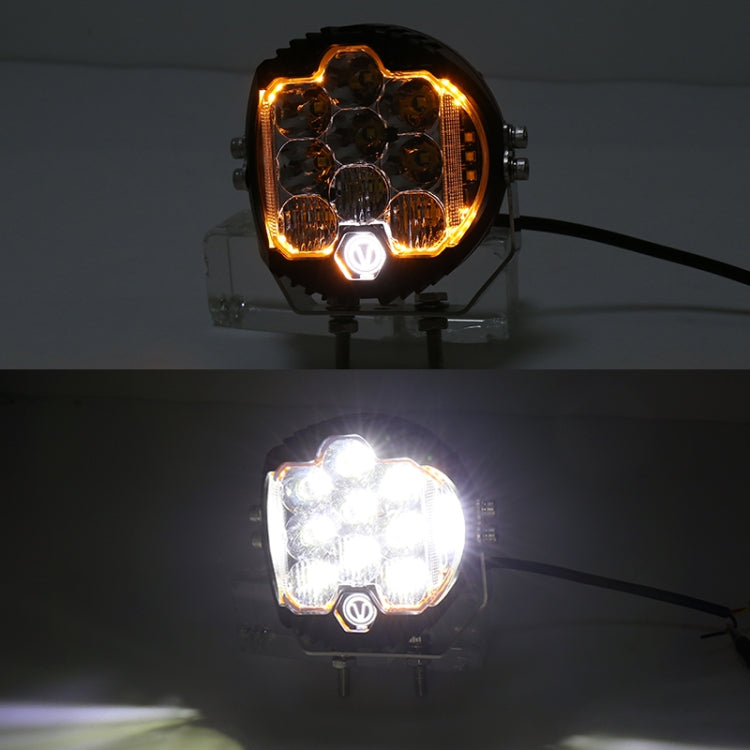 Faro LED per auto da 5 pollici DC12V-24V 5000LM 6500K 50W per Jeep Wrangler / Harley, OL-1950