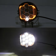 Faro LED per auto da 5 pollici DC12V-24V 5000LM 6500K 50W per Jeep Wrangler / Harley, OL-1950