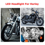Faro LED per auto da 5,75 pollici DC12V 6000K-6500K 40W per Harley, 5.75 inch, 40W