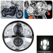 Faro LED per auto da 5,75 pollici DC12V 6000K-6500K 40W per Harley, 5.75 inch, 40W