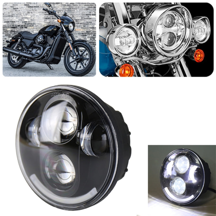 Faro LED 5,75 pollici 40W 6000K-6500K DC12V per Harley