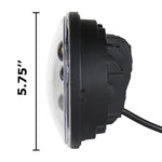 Faro LED 5,75 pollici 40W 6000K-6500K DC12V per Harley