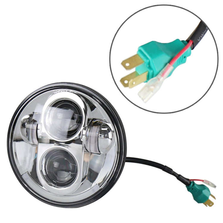 Faro LED 5,75 pollici 40W 6000K-6500K DC12V per Harley