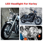 Faro LED 5,75 pollici 40W 6000K-6500K DC12V per Harley