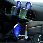 Posacenere auto colorato con coperchio e ritardante fiamma