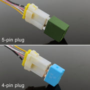 Base porta relè a 5 pin da 10 pezzi con cavo, 5 PIN