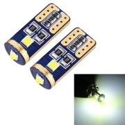 2 PZ T10 / W5W / 168 / 194 DC12V / 1,2W / 6000K / 85LM 3LED SMD-3030 Luce di ingombro per auto, 10pcs DC12V / 1.2W / 6000K / 85LM