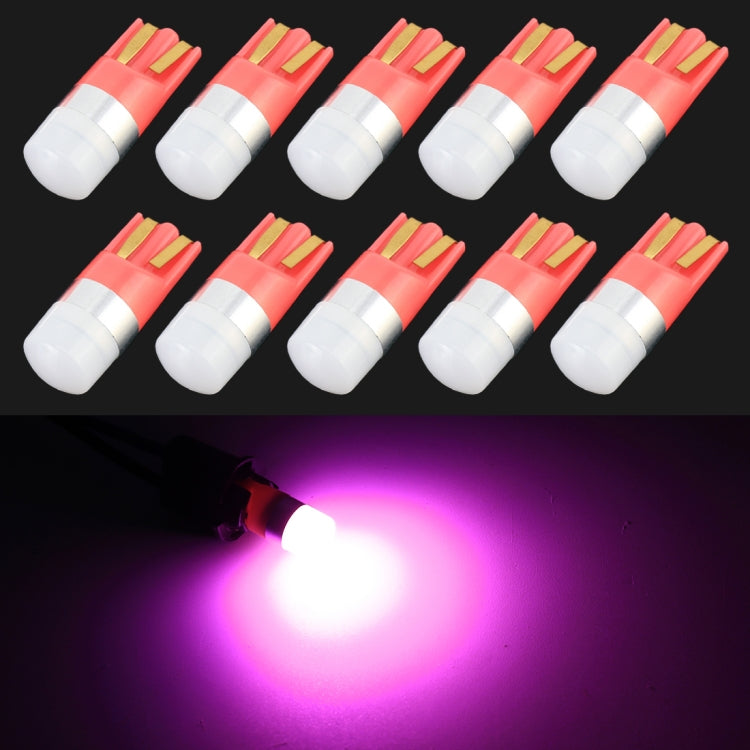10 Pz Lampadine LED T10 W5W 12V 0,6W SMD-3030 per auto
