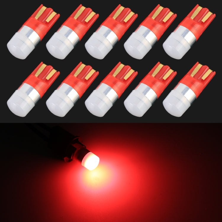 10 Pz Lampadine LED T10 W5W 12V 0,6W SMD-3030 per auto