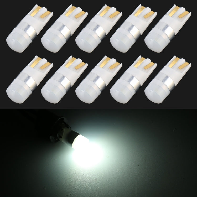 10 Pz Lampadine LED T10 W5W 12V 0,6W SMD-3030 per auto