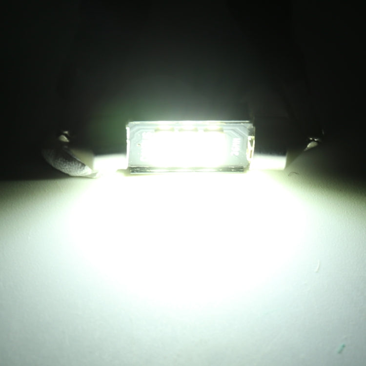 2 PZ 31mm DC12V / 2.5W / 6000K / 170LM 6LED SMD-3030 Lampada da lettura per auto Dome Light, 31mm