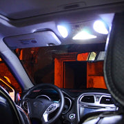 2 PZ 31mm DC12V / 2.5W / 6000K / 170LM 6LED SMD-3030 Lampada da lettura per auto Dome Light, 31mm
