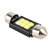 2 PZ 36mm DC12V / 2.5W / 6000K / 170LM 6LED SMD-3030 Lampada da lettura per auto Luce di cortesia, 36mm