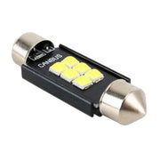 2 PZ 41mm DC12V / 2.5W / 6000K / 170LM 6LED SMD-3030 Lampada da lettura per auto Dome Light, 41mm