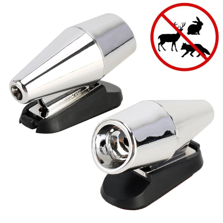 Repellente per animali ad ultrasuoni per energia eolica, allarme sonoro per cervo, ABS per auto, Wind Power Animal Repeller (Black), Wind Power Animal Repeller (Black Silver)