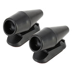 Repellente per animali ad ultrasuoni per energia eolica, allarme sonoro per cervo, ABS per auto, Wind Power Animal Repeller (Black), Wind Power Animal Repeller (Black Silver)