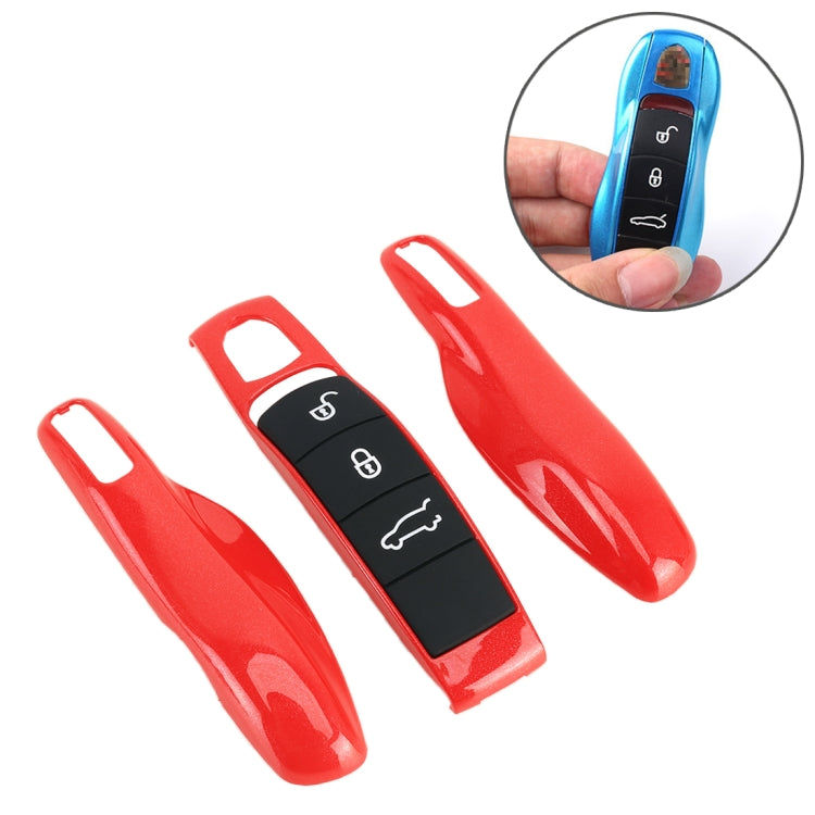 Custodia portachiavi in plastica per auto per Porsche, Plastic Key Shell