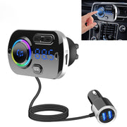 BC49BQ Ricevitore radio digitale per auto Lettore MP3 Bluetooth Trasmettitore FM Assistente vocale Caricatore rapido QC3.0, BC49BQ