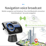 BC49BQ Ricevitore radio digitale per auto Lettore MP3 Bluetooth Trasmettitore FM Assistente vocale Caricatore rapido QC3.0, BC49BQ