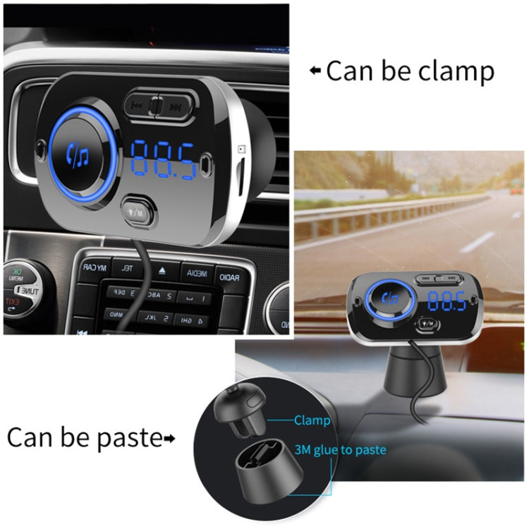 BC49BQ Ricevitore radio digitale per auto Lettore MP3 Bluetooth Trasmettitore FM Assistente vocale Caricatore rapido QC3.0, BC49BQ