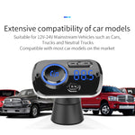 BC49BQ Ricevitore radio digitale per auto Lettore MP3 Bluetooth Trasmettitore FM Assistente vocale Caricatore rapido QC3.0, BC49BQ