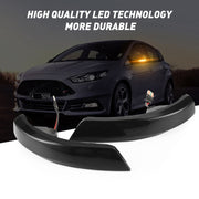2 pezzi D12V / 5W LED per auto lampeggiante dinamico luce di retromarcia luce di direzione dell'acqua corrente per Ford, For Ford