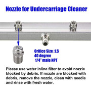 Telaio per carrozzeria Lavatrice ad alta pressione per auto Lavatrice ad acqua inferiore per auto Pulitore a 4 ugelli, without Extension Rod