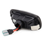 2 pezzi DC12V / 3W LED per auto lampeggiante dinamico luci laterali acqua corrente indicatore di direzione per Audi, luce gialla, For Audi