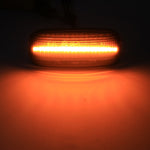 2 pezzi DC12V / 3W LED per auto lampeggiante dinamico luci laterali acqua corrente indicatore di direzione per Audi, luce gialla, For Audi
