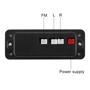Scheda di decodifica lettore audio MP3 per auto 5V 2x3W Radio FM TF USB 3.5mm AUX, con Bluetooth e funzione di chiamata di registrazione, Audio MP3 Player Decoder Board