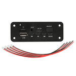 Scheda di decodifica lettore audio MP3 per auto 5V 2x3W Radio FM TF USB 3.5mm AUX, con Bluetooth e funzione di chiamata di registrazione, Audio MP3 Player Decoder Board