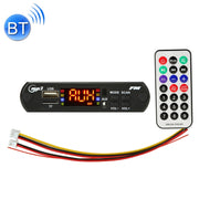 Scheda decodificatore lettore MP3 audio 12V per auto Radio FM TF USB 3,5 mm AUX, con funzione Bluetooth e telecomando, 12V
