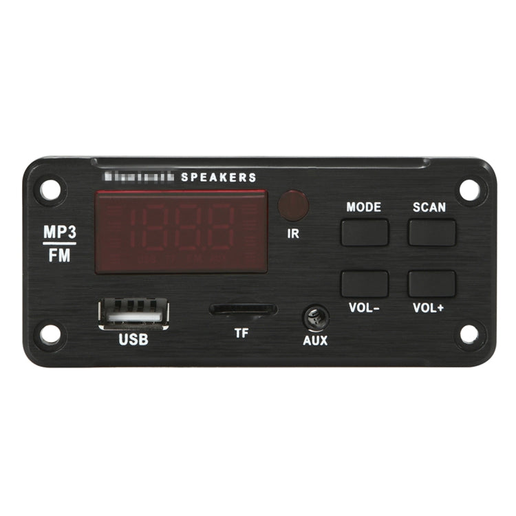 Display a colori per auto 5V Bluetooth 5.0 Scheda di decodifica lettore audio MP3 Radio FM Scheda TF USB 3,5 mm AUX, con telecomando, 5V
