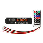 Scheda decodifica audio auto 12V Bluetooth FM USB TF AUX