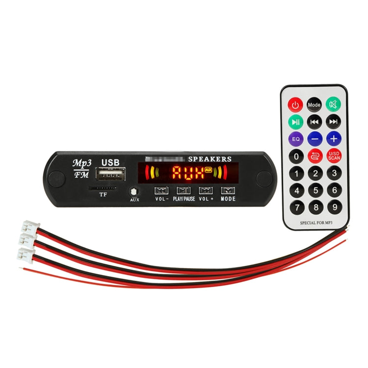 Scheda decodifica audio auto 12V Bluetooth FM USB TF AUX