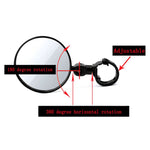 Manubrio retrovisore universale per bicicletta regolabile a 360°, specchio convesso grandangolare, specchietto retrovisore per ciclismo, View Mirror