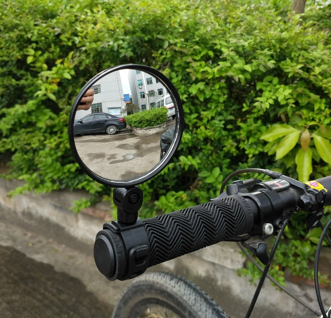 Manubrio retrovisore universale per bicicletta regolabile a 360°, specchio convesso grandangolare, specchietto retrovisore per ciclismo, View Mirror