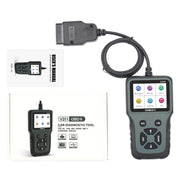 Rilevatore di guasti per auto con schermo a colori per scanner V311 OBD2 8 ~ 36 V, supporta cinese/inglese/francese/tedesco, V311