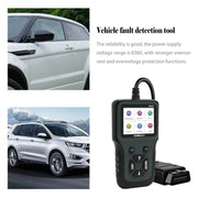 Rilevatore di guasti per auto con schermo a colori per scanner V311 OBD2 8 ~ 36 V, supporta cinese/inglese/francese/tedesco, V311