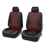 Set tappetini antiscivolo in pelle PU per auto 2 posti