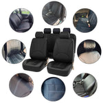 Set tappetini antiscivolo universali in pelle PU 9 in 1 per auto