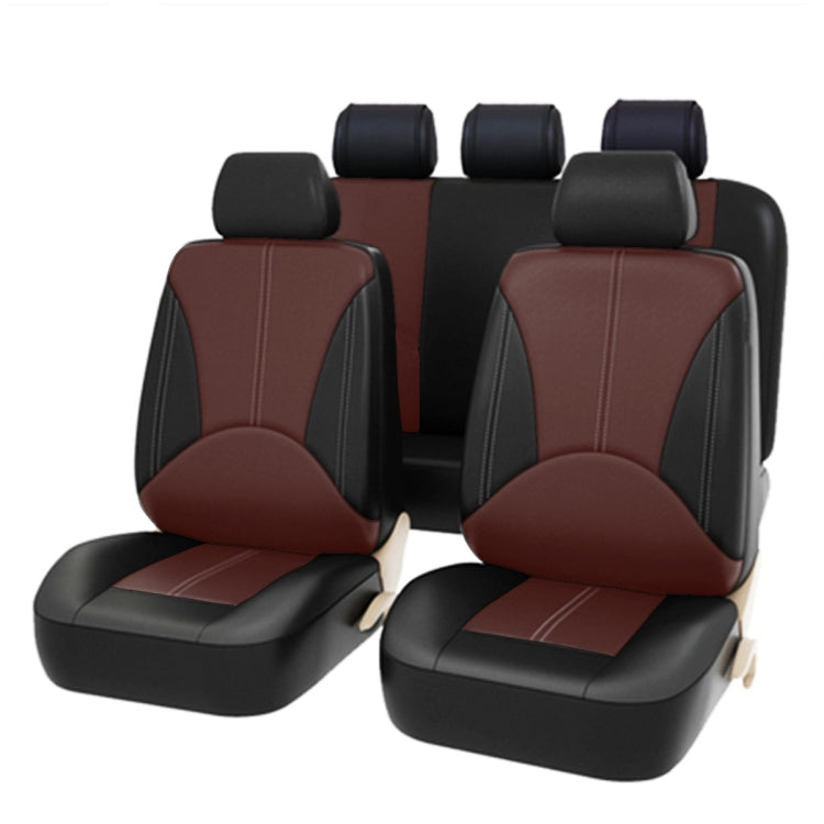 Set tappetini antiscivolo universali in pelle PU 9 in 1 per auto