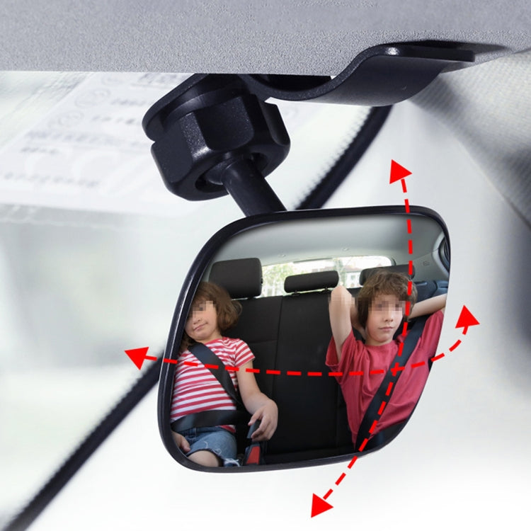 3R-2161 Specchietto grandangolare regolabile per punto cieco interno per camion per auto con clip, 3R-216